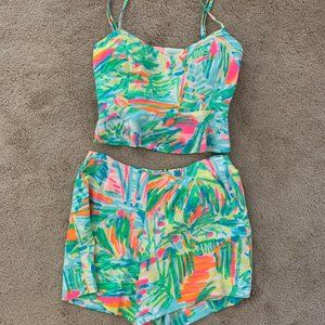 Lilly Pulitzer Top and Short 2-Piece Set